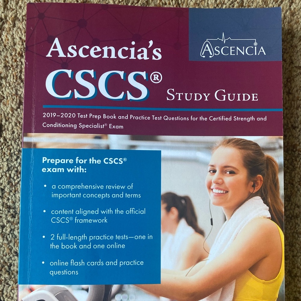 CSCS Study Guide Book